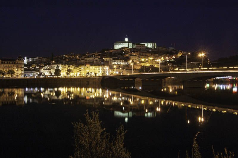 Coimbra de Noche Portugal