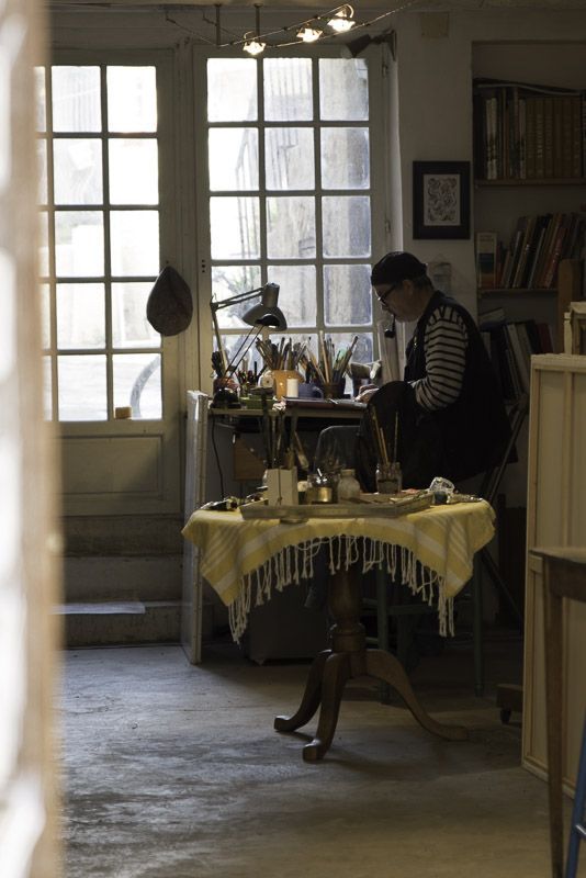 Marsella le Panier pintor