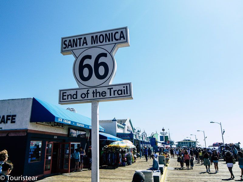 Route 66 Los Angeles Map Route 66, Best Things To Do In Los Angeles - Touristear Travel Blog