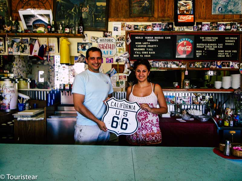  Fer Vero Bagdad Café, Route 66