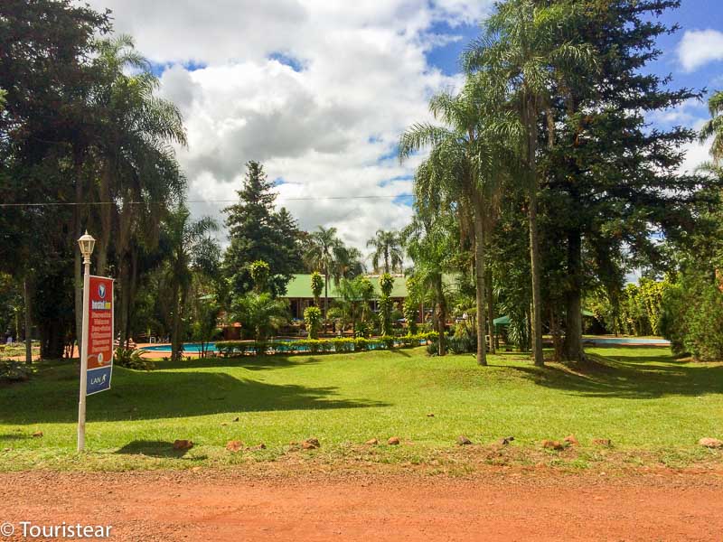 Iguazu Falls, Argentina, hostel entrance