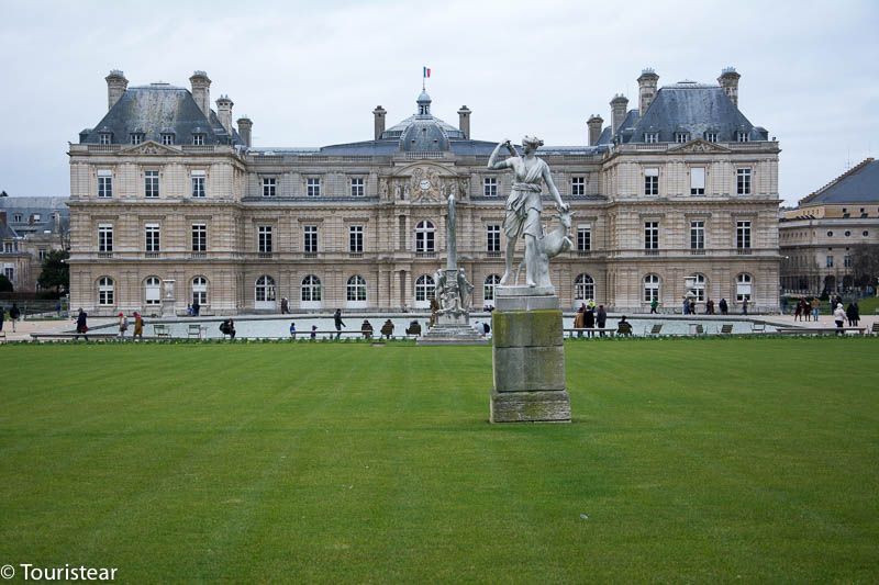 Paris Jardines de Luxemburgo, París