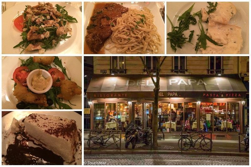 Del Papa, Paris restaurants