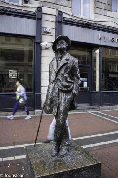 James Joyce Statue Dublin