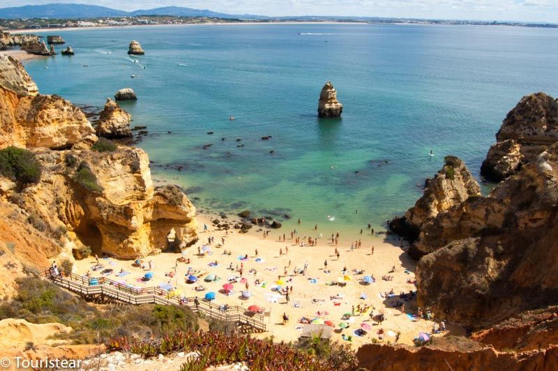Beaches of the portuguese algarve