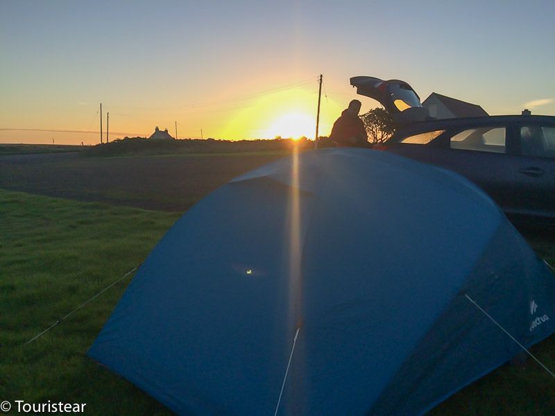 wild camping, north coast 500