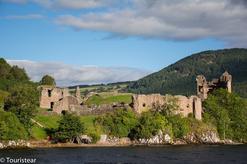 urquhart castle, lago ness, castillos de escocia