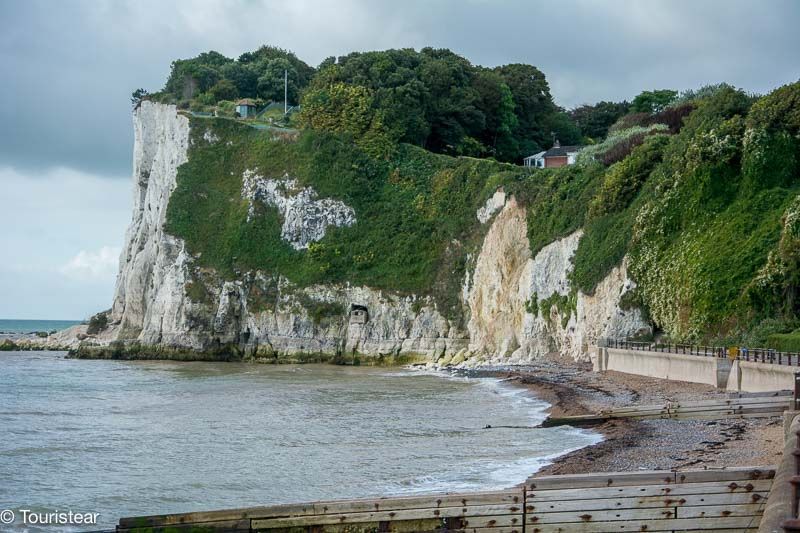 White cliff, Dover, inglaterra