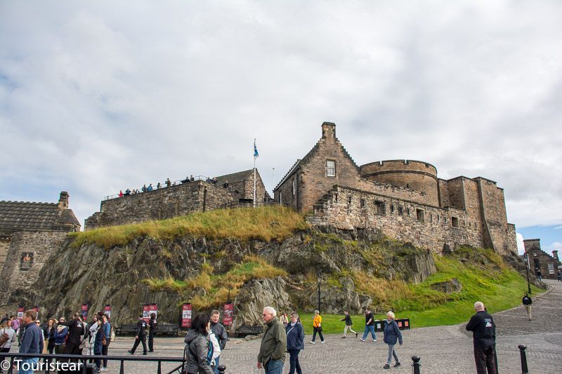 24 hours in Edinburgh, visit the castle.