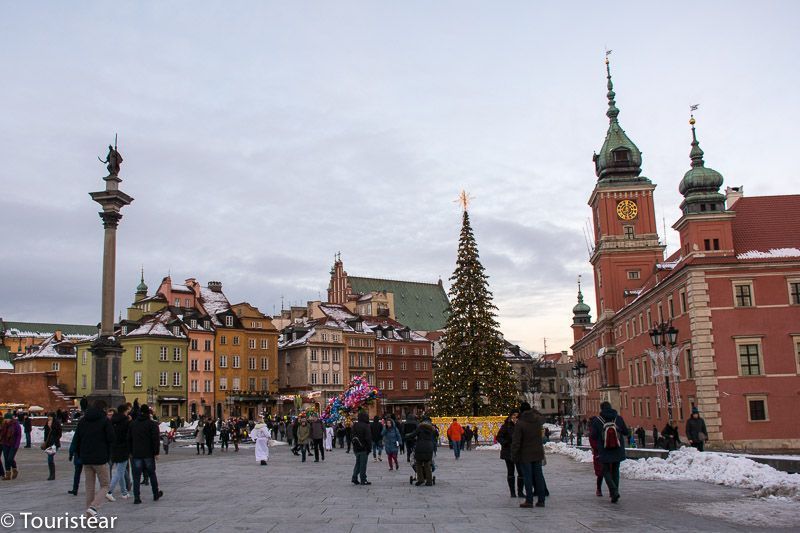 plaza mayor de Varsovia, Polonia