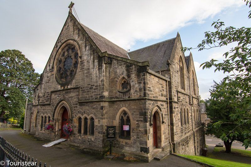 Iglesia en centro histórico de Stirling. Escocia