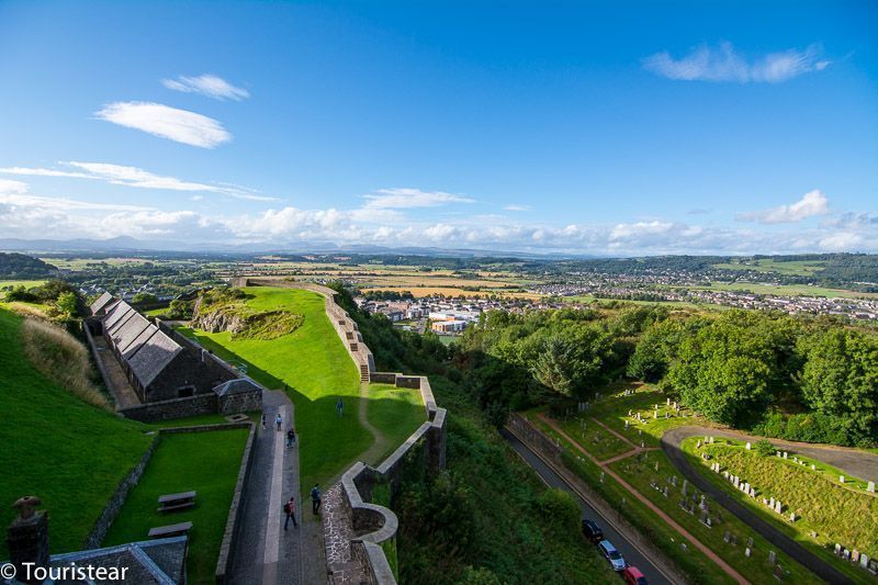 Vistas desde el castillo de Stirling