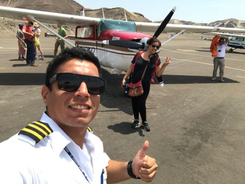 small plane to fly over the nasca lines nazca