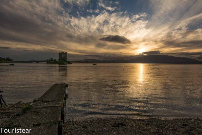 Photograph Landscapes, Stalker Castle. Castle of Scotland