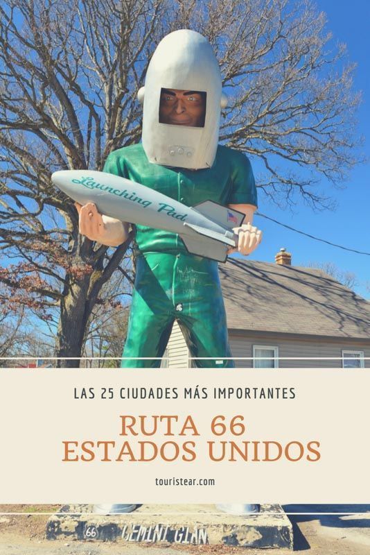 ruta 66, 25 ciudades de la ruta 66 que tienes que visitar si o si