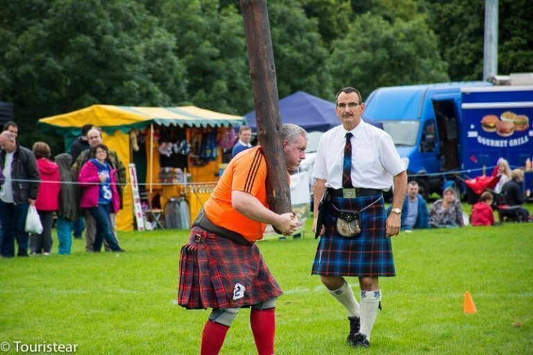 A Day at the Highland Games, Scotland