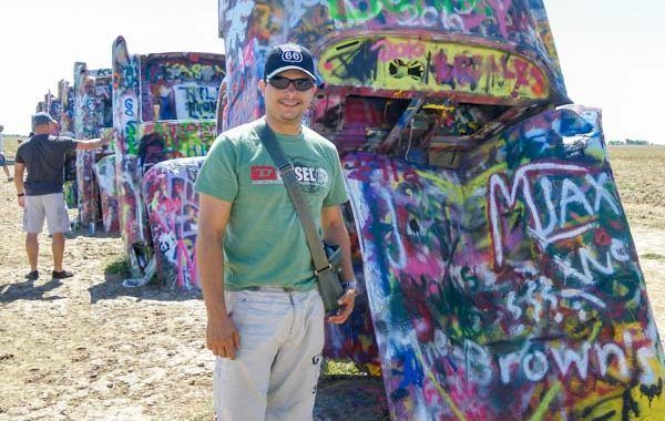 ruta 66, cadillac ranch