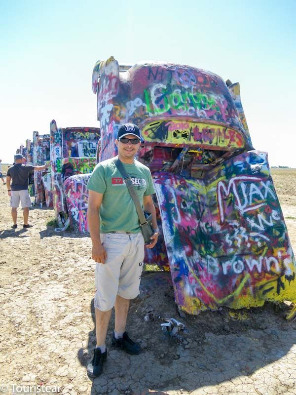 ruta 66, cadillac ranch