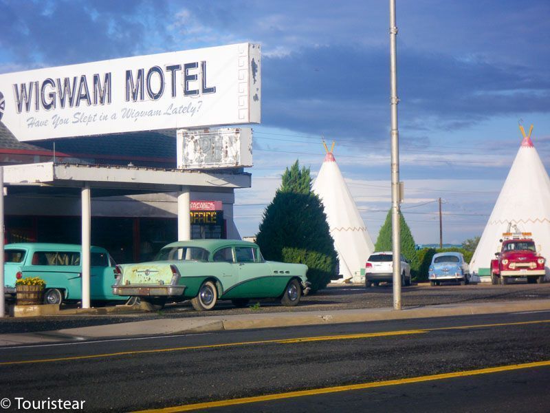 ruta 66, wigwam motel