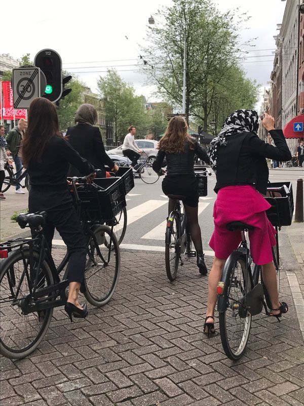 touring amsterdam by bike