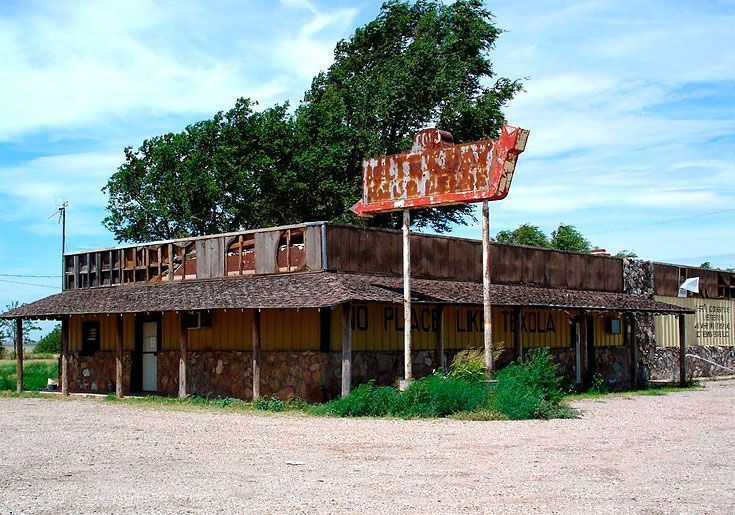 pueblos fantasma, ruta 66, Texola