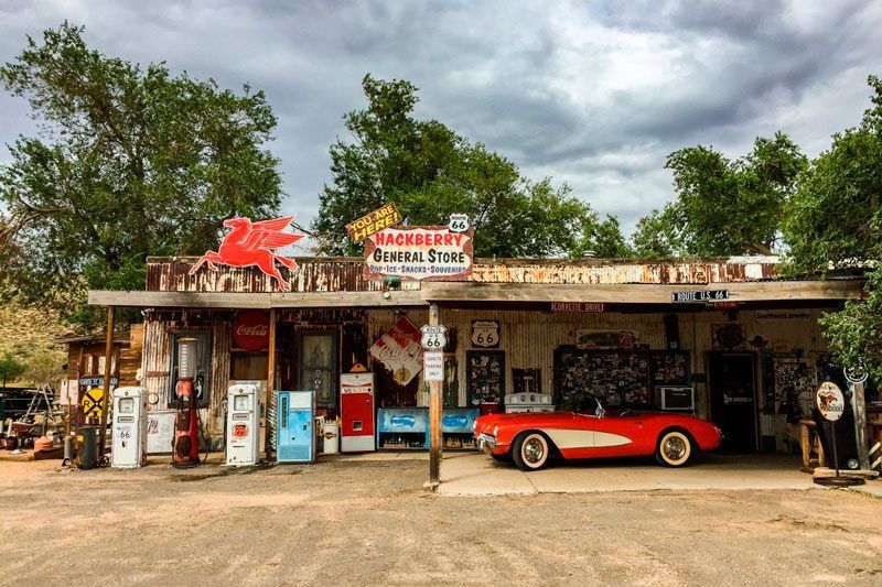 Ghost Towns, Route 66, Hackberry