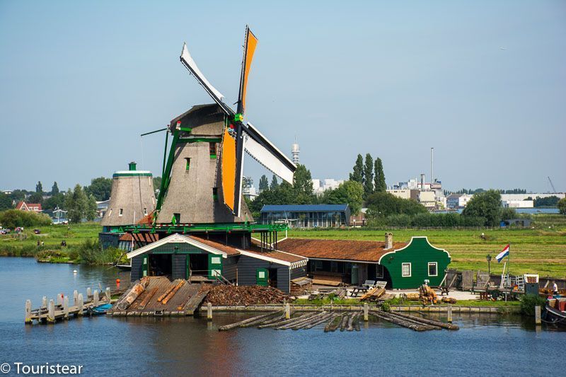 zaanse schans, het jonge schaap, windmill, holanda