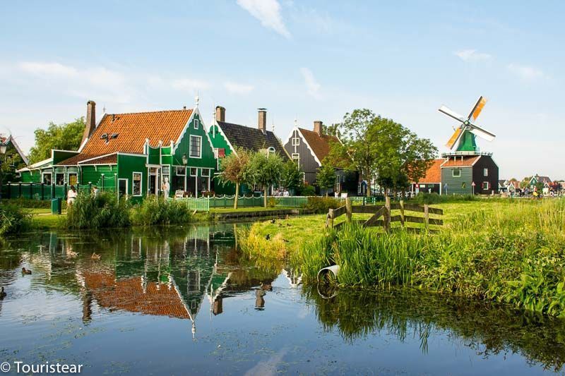 zaanse schans pueblo, holanda