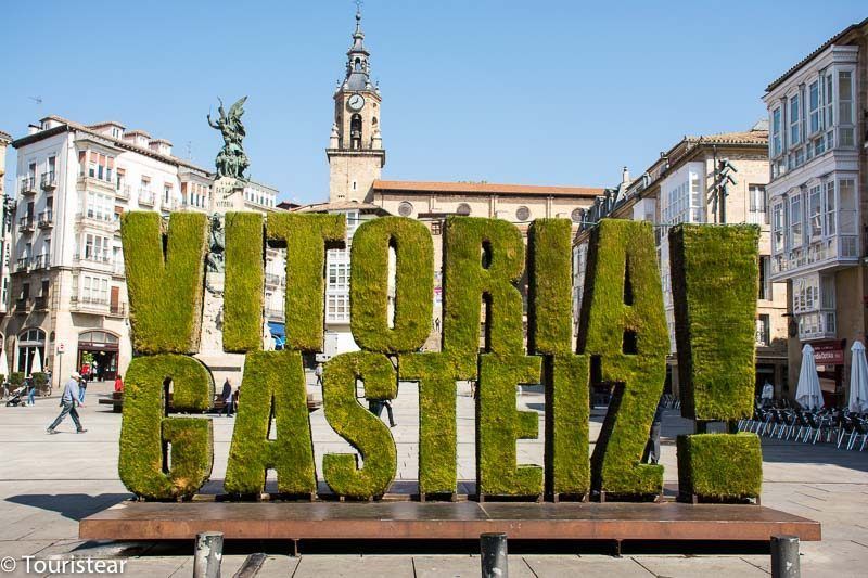 Vitoria-Gasteiz sign