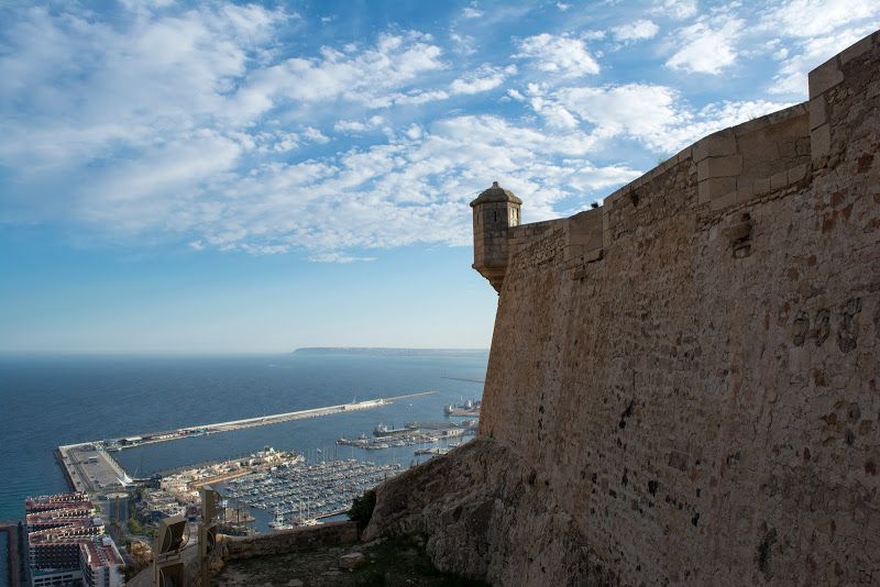 Castillo Santa Barbara, Alicante, Costa Blanca