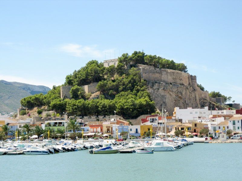 Denia Castle, White Coast