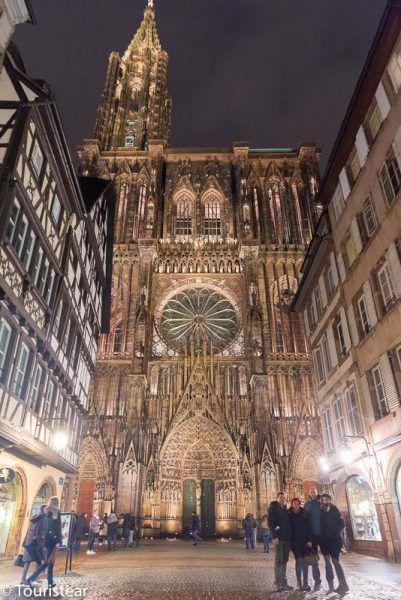 Catedral de Estrasburgo, capital de Alsacia, Francia