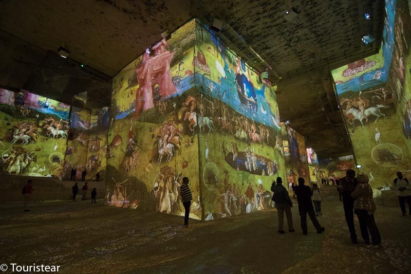 Les Carrieres De Lumieres, road trip Southern France 