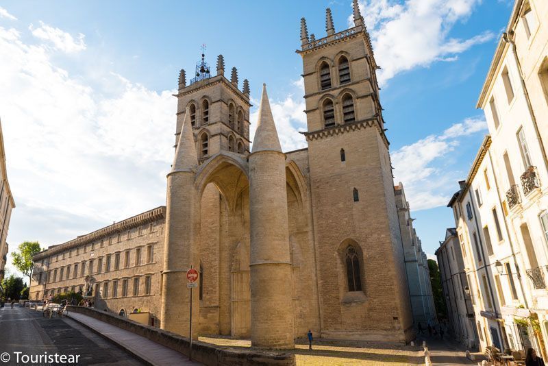 catedral de montpellier, road trip sur de francia 