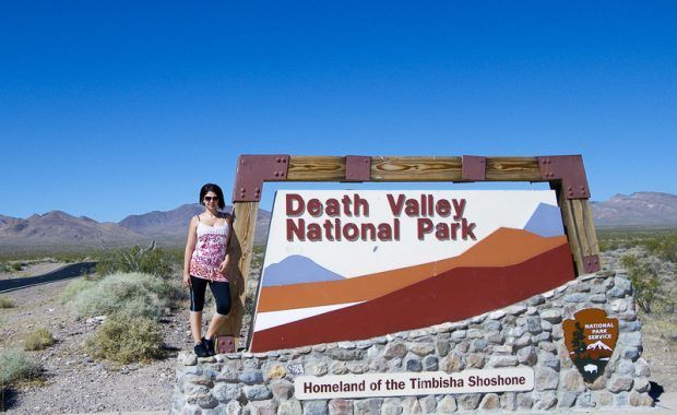 Valle de la Muerte, Death Valley, entrada Vero