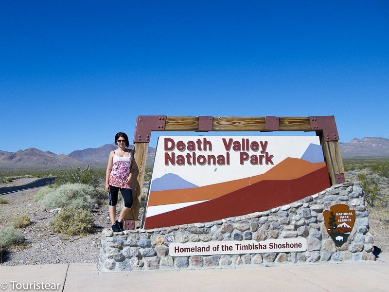 Valle de la Muerte, Death Valley, entrada Vero