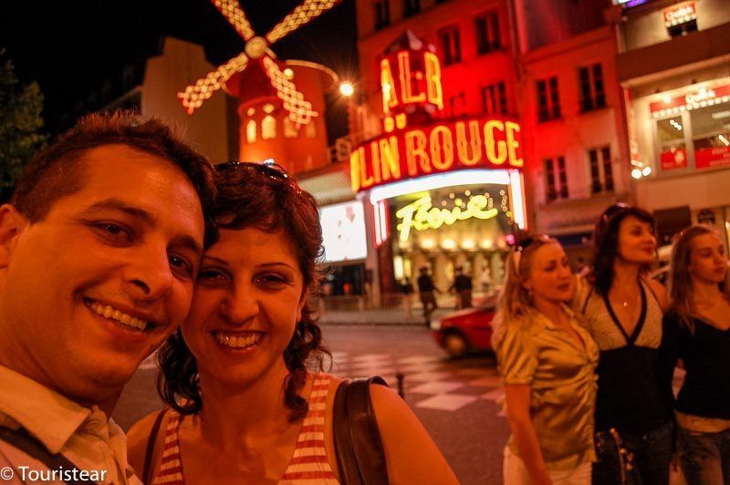 Moulin Rouge in Paris, France