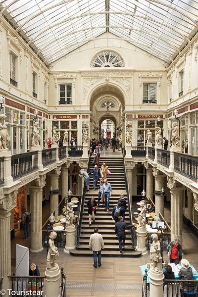 Passage Pomerage by Nantes, the most famous gallery.