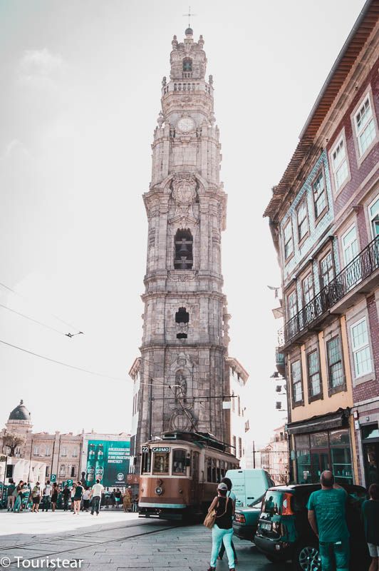 Clerics Tower, in Porto, Portugal