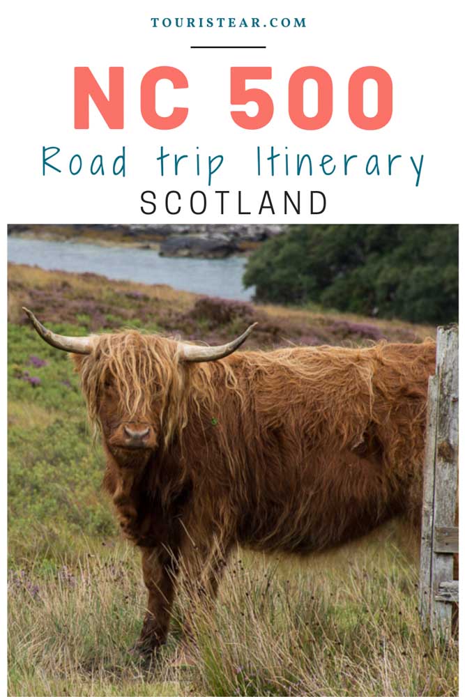 North coast 500 Scotland, road trip itinerary