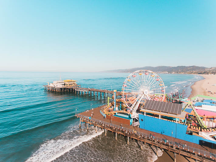 Santa Monica Beach View