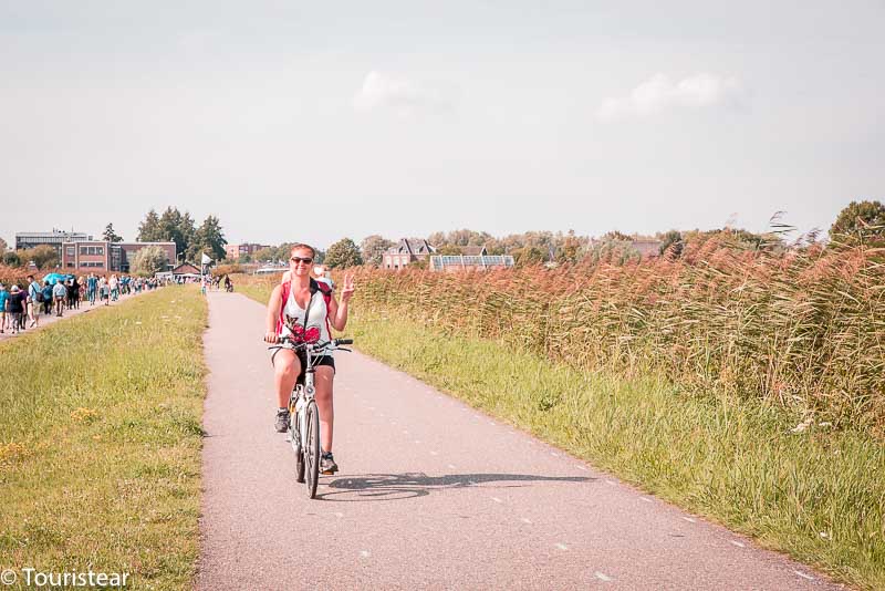 cycling around Rotterdam