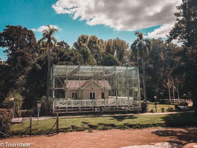 Casa Museo Sarmiento en Tigre vista desde el barco