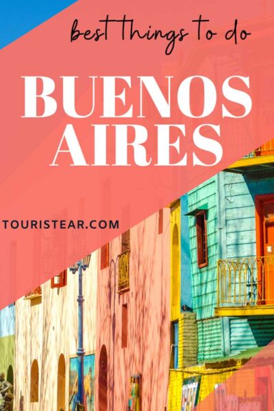 Best things to do in Buenos Aires pin