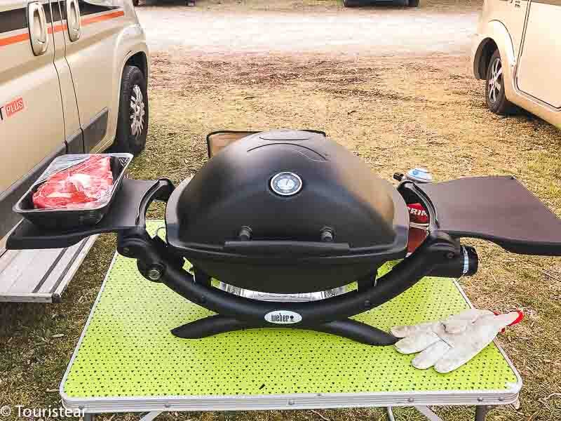 barbacoa a gas portátil Weber Q1200