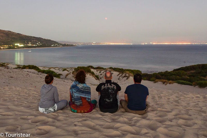 Vero, Yani, Enrique y Fer en Tarifa