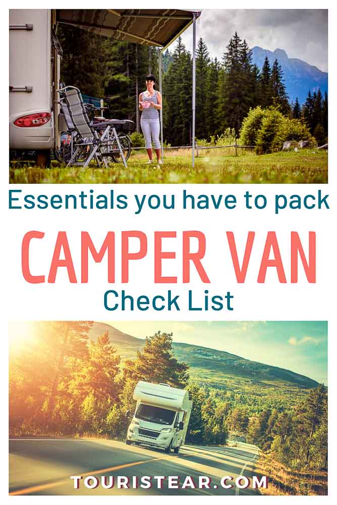 camper van travel essentials