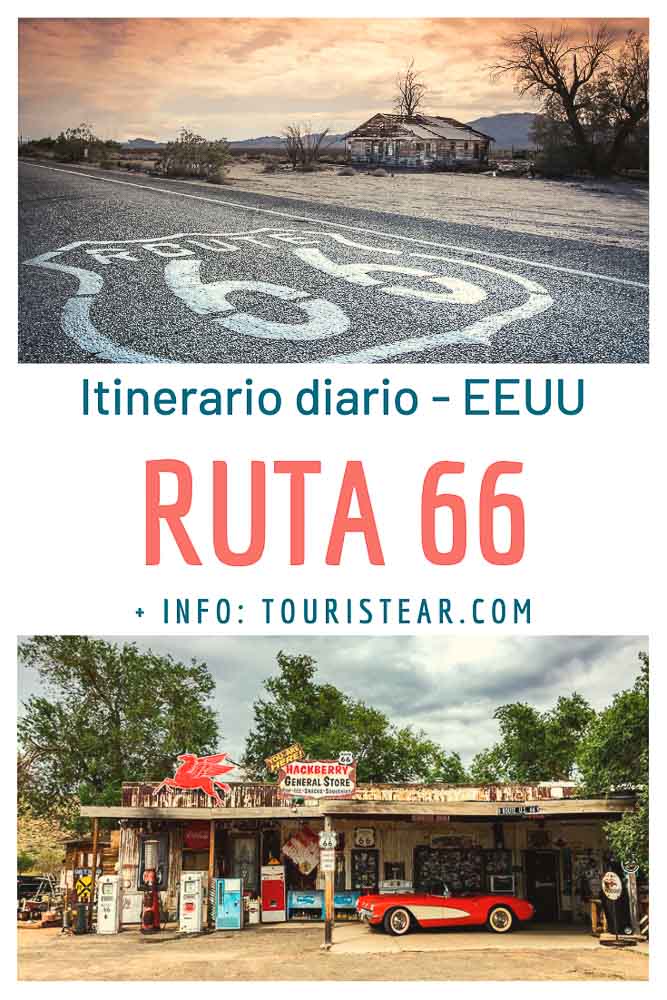 Itinerario diario para recorrer la ruta 66 por tu cuenta