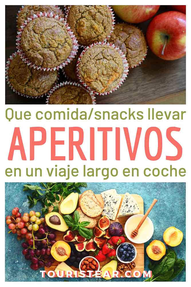Que comida aperitivos o snacks llevar en un viaje largo