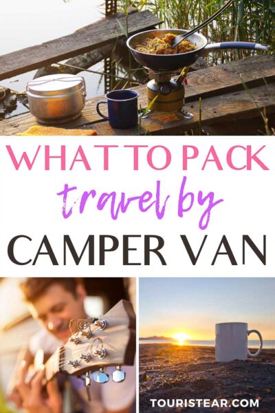 What to pack for traveling by van
